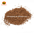 Natural dry walnut shell abrasive grits with different particle size